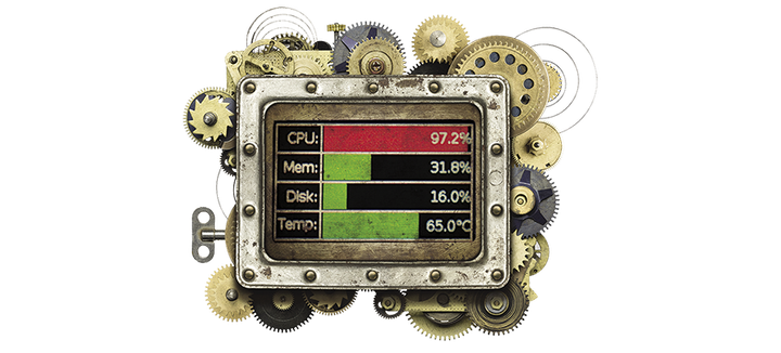 Plug-and-Play System Monitor for Rasp Pi and Others